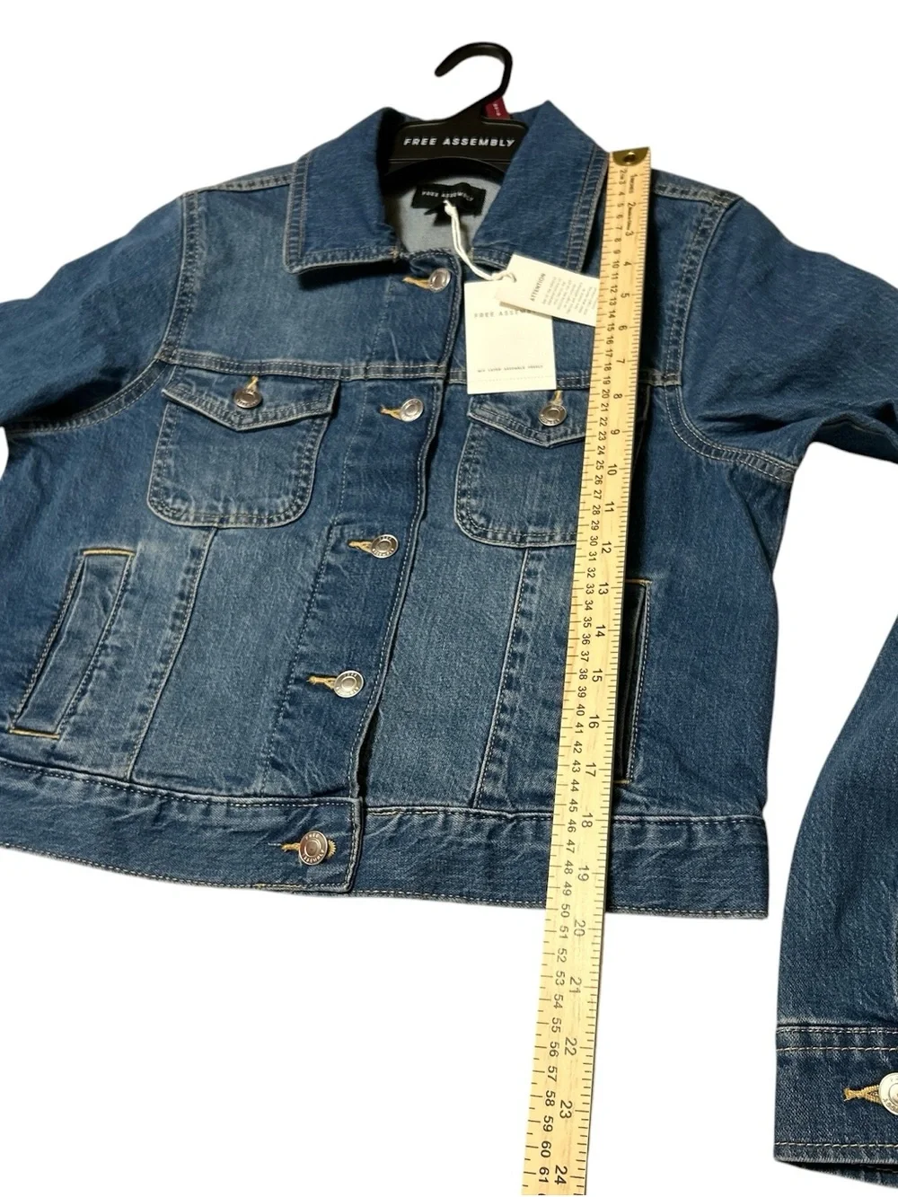 Girls' Classic Denim Jacket - Medium Blue